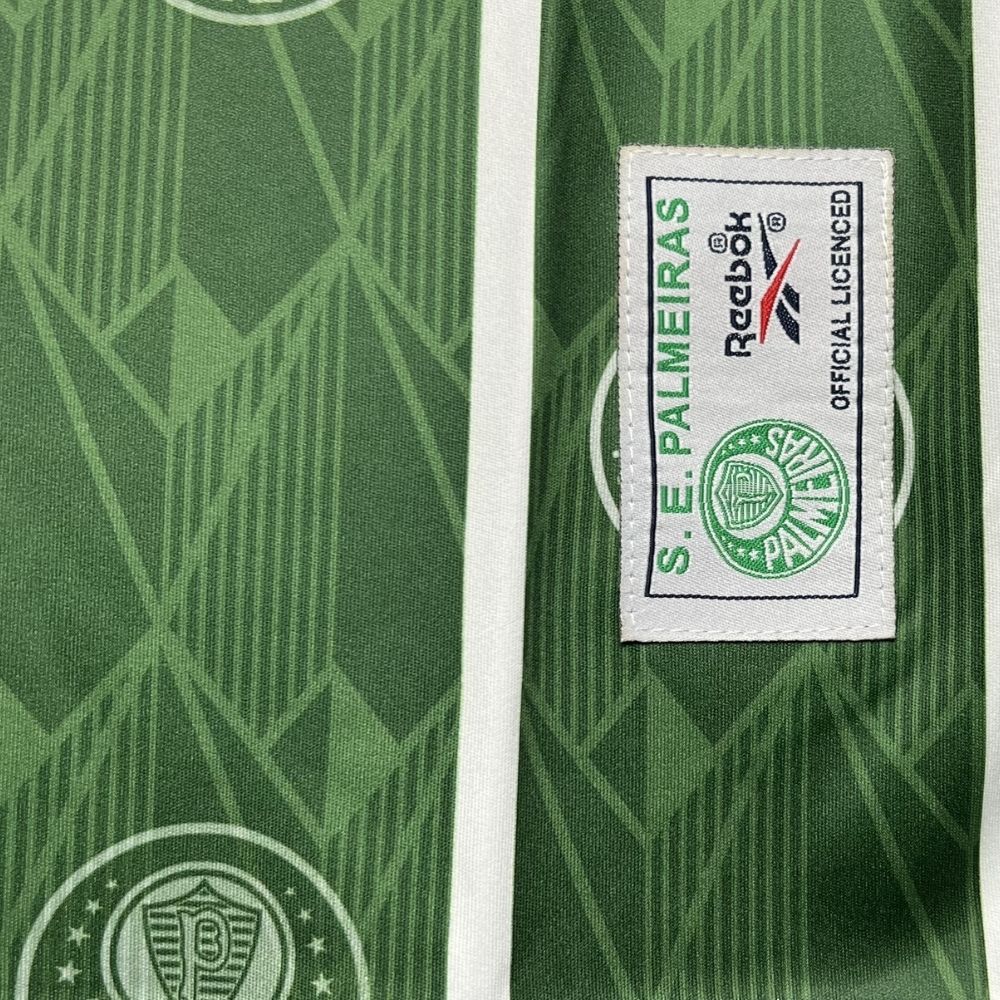 Camisa Futebol Palmeiras Retrô 1996 I Verde Torcedor Masculina