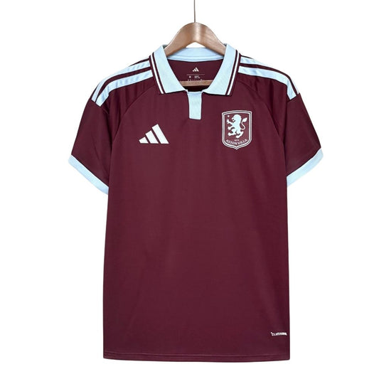 Camisa Aston Villa I 2026 Home Torcedor Masculina Bordô