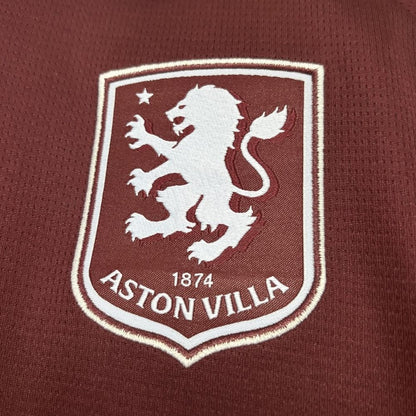 Camisa Aston Villa I 2026 Home Torcedor Masculina Bordô
