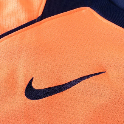 Camisa Barcelona III 25/26 Torcedor Total 90 Nike Masculina Laranja Azul Marinho