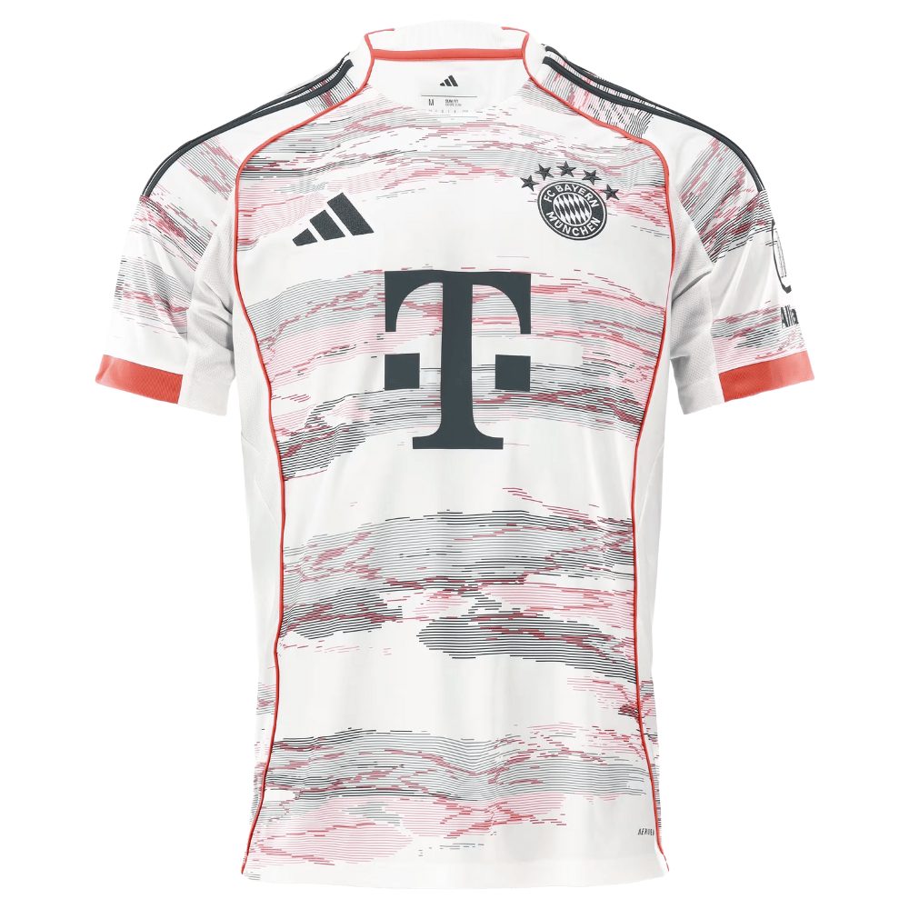 Camisa Bayern de Munique 25/26 II Away Torcedor Masculina Branca