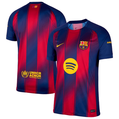 Camisa Futebol Barcelona I 25/26 Torcedor Azul e Vermelha Masculina