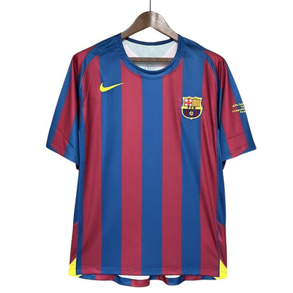 Camisa Futebol Barcelona Retrô 2005 Champions League Torcedor Masculina
