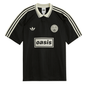Camisa Futebol Comemorativa Live 25 Oasis x Adidas Torcedor Preta Masculina