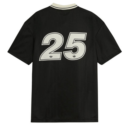 Camisa Futebol Comemorativa Live 25 Oasis x Adidas Torcedor Preta Masculina