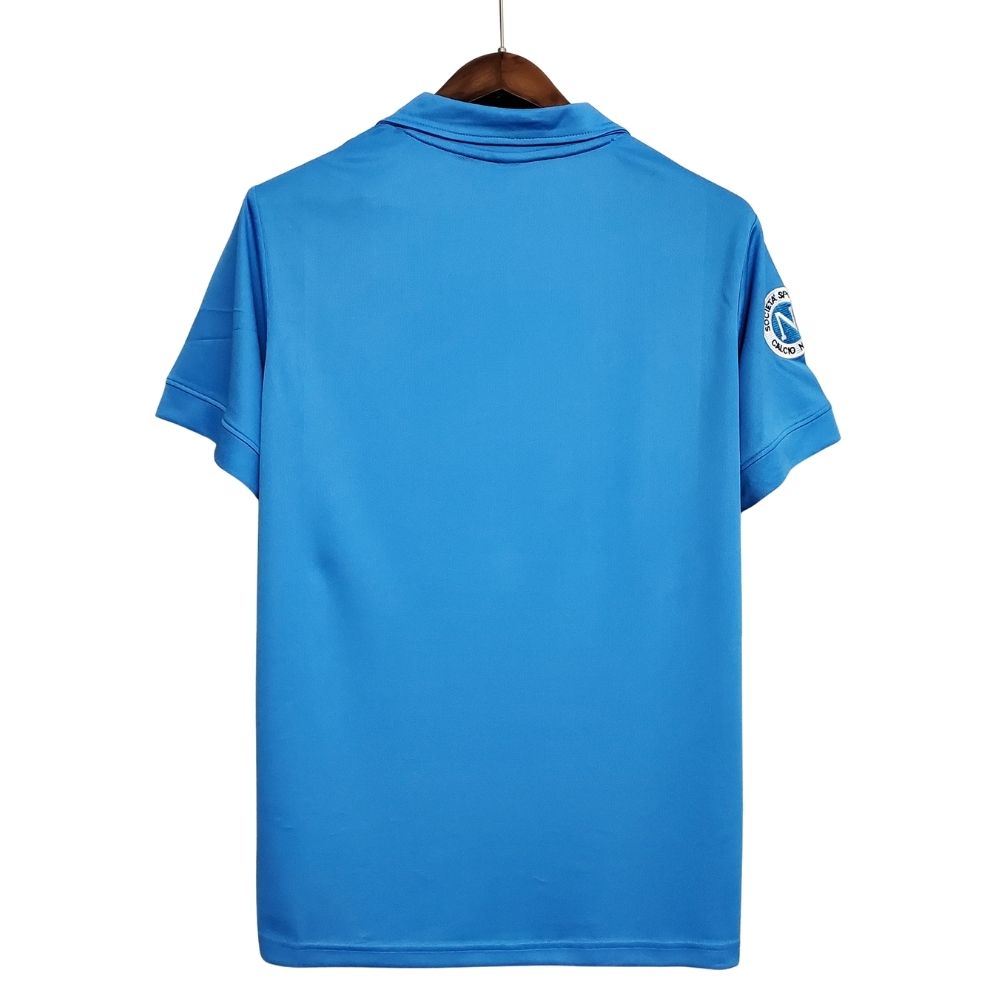 Camisa Futebol Napoli Retrô 87/88 Azul Torcedor Masculina