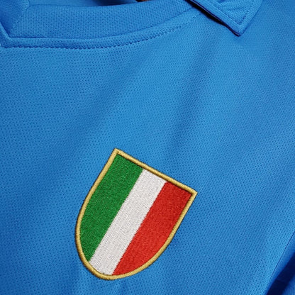 Camisa Futebol Napoli Retrô 87/88 Azul Torcedor Masculina