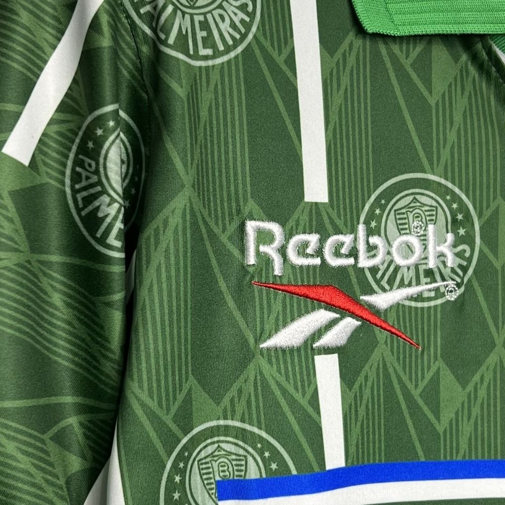 Camisa Futebol Palmeiras Retrô 1996 I Verde Torcedor Masculina