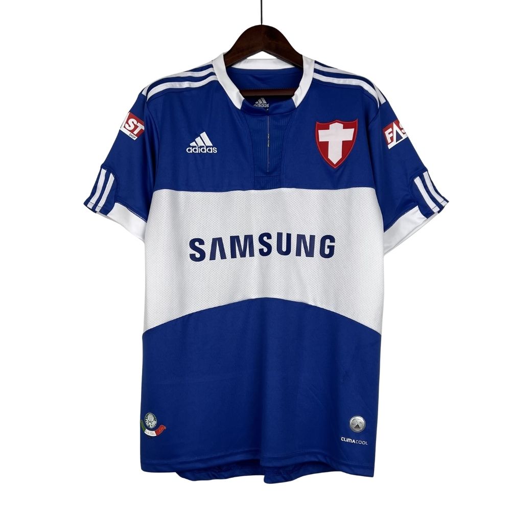 Camisa Futebol Palmeiras Retrô 2009 Azul Torcedor Masculina
