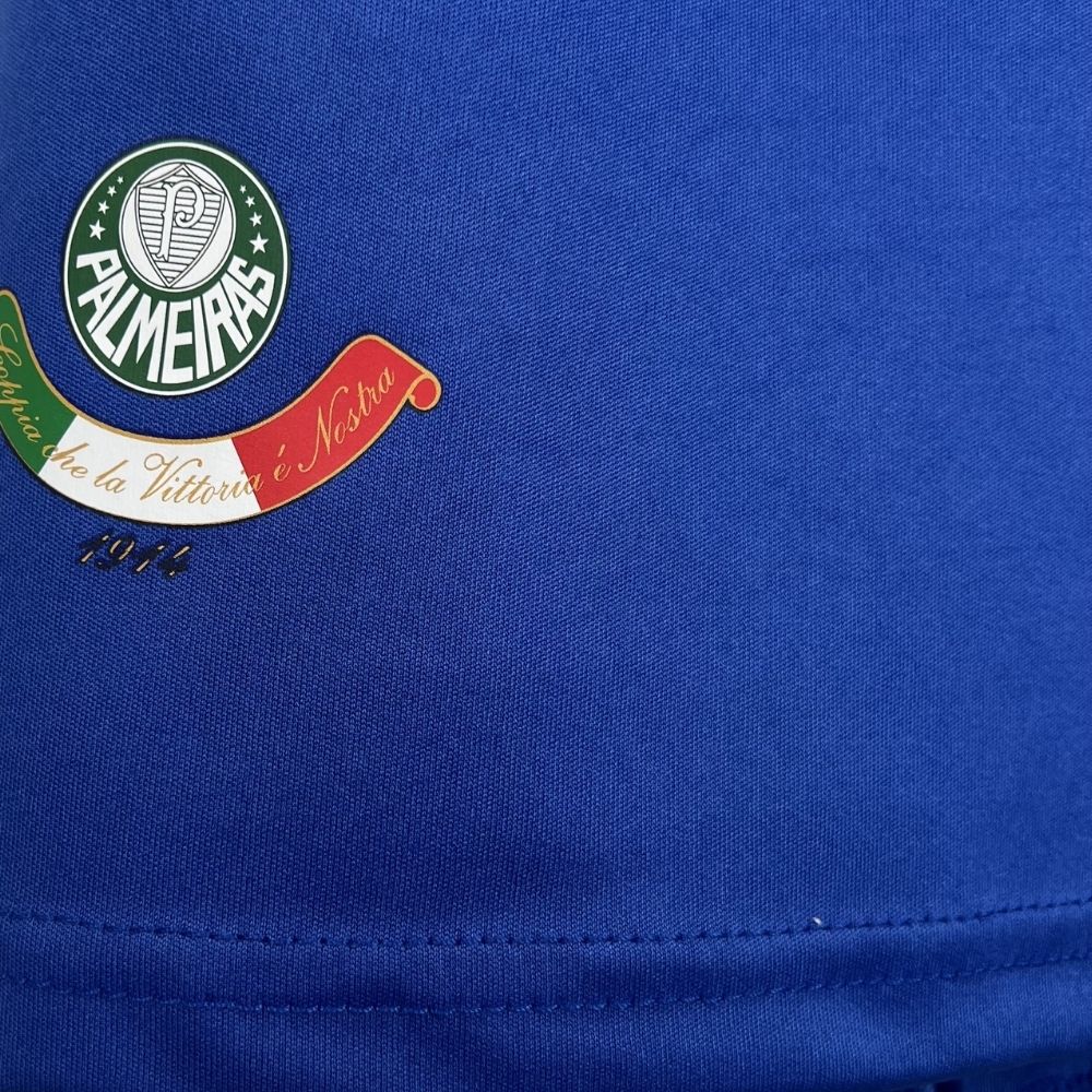 Camisa Futebol Palmeiras Retrô 2009 Azul Torcedor Masculina