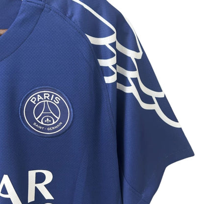 Camisa Futebol Paris Saint Germain IV 2024/25 Azul Escuro Torcedor Masculina