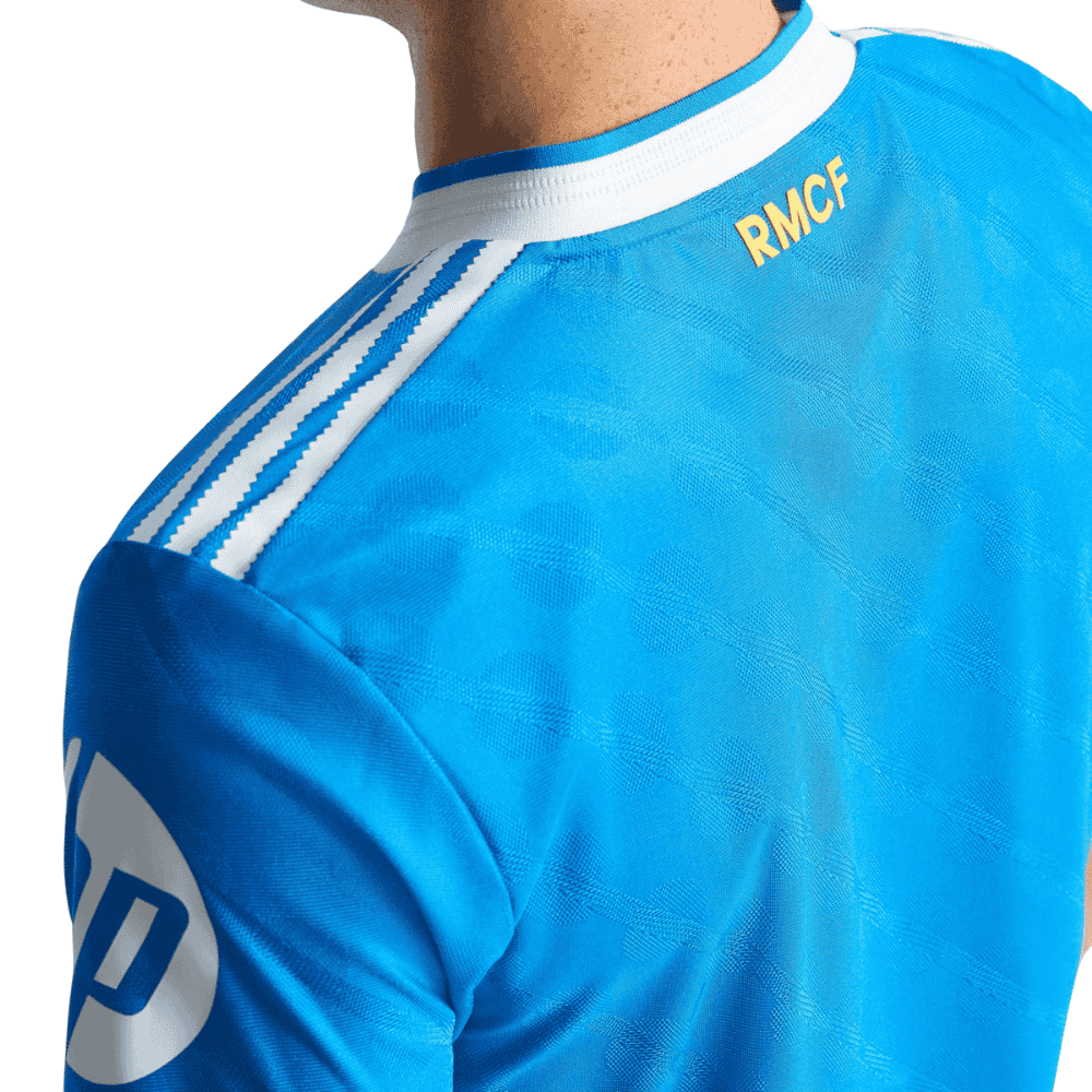 Camisa Futebol Real Madrid III 25/26 Torcedor Azul Masculina