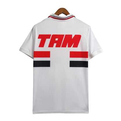 Camisa Futebol São Paulo Retrô 1993-94 I Branca Torcedor Masculina