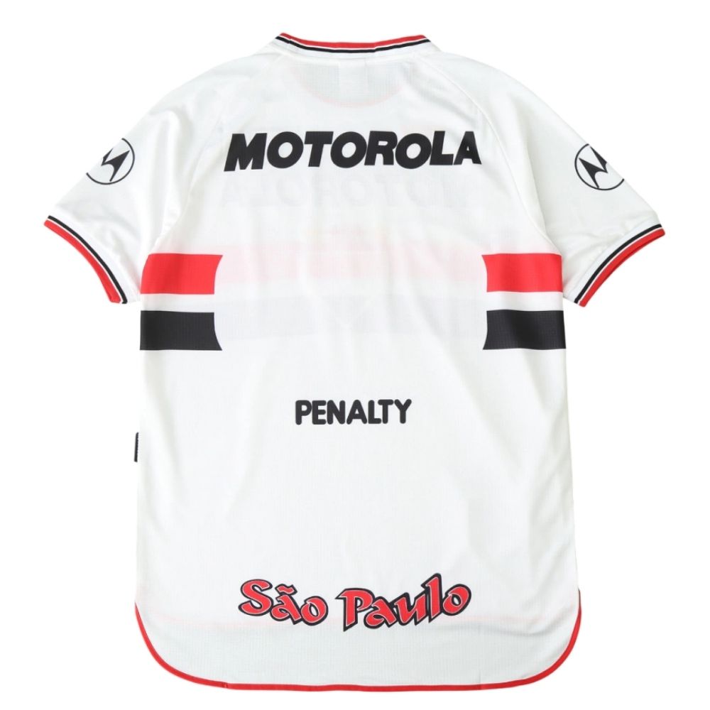Camisa Futebol São Paulo Retrô 2000 I Branca Torcedor Masculina