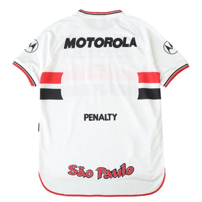 Camisa Futebol São Paulo Retrô 2000 I Branca Torcedor Masculina