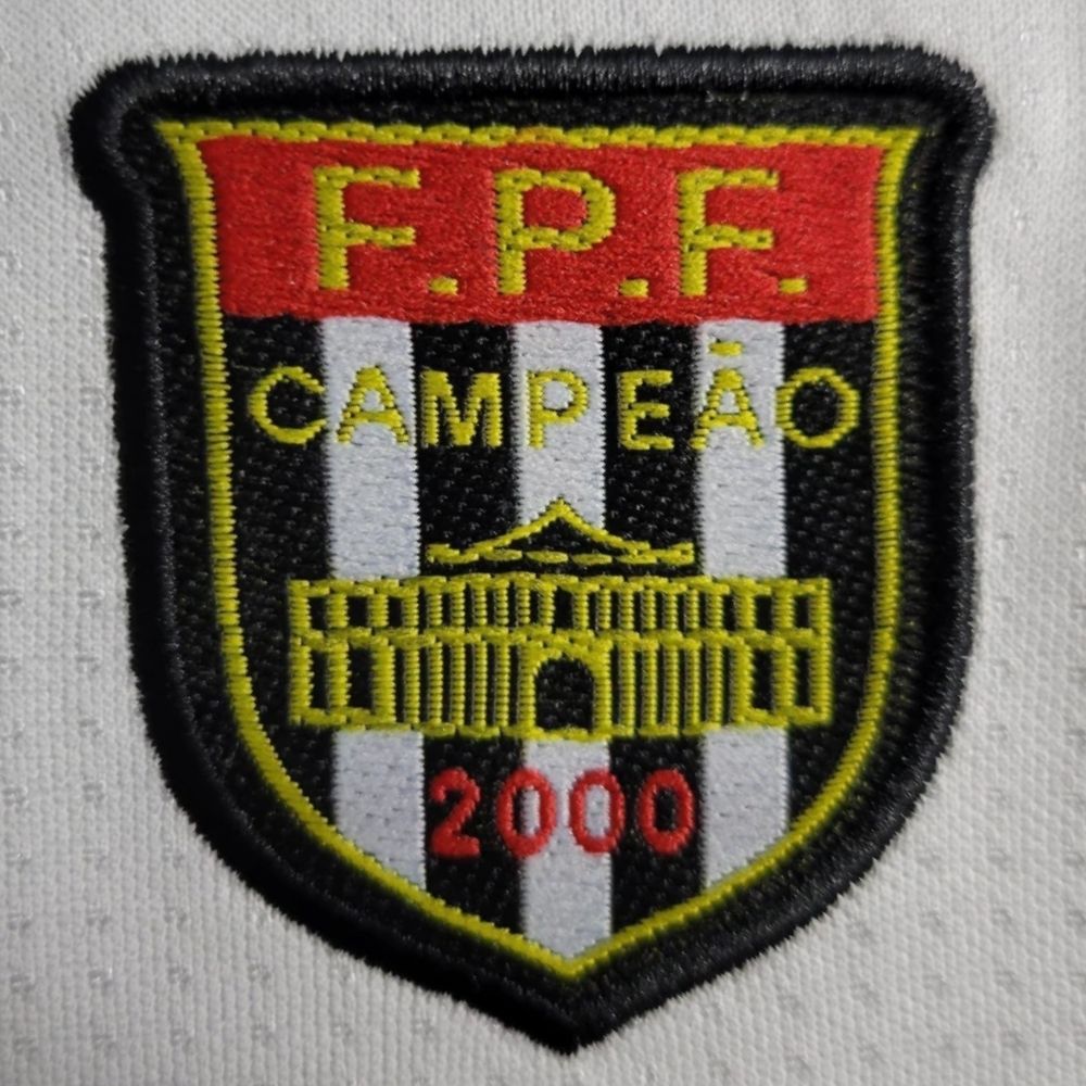 Camisa Futebol São Paulo Retrô 2000 I Branca Torcedor Masculina