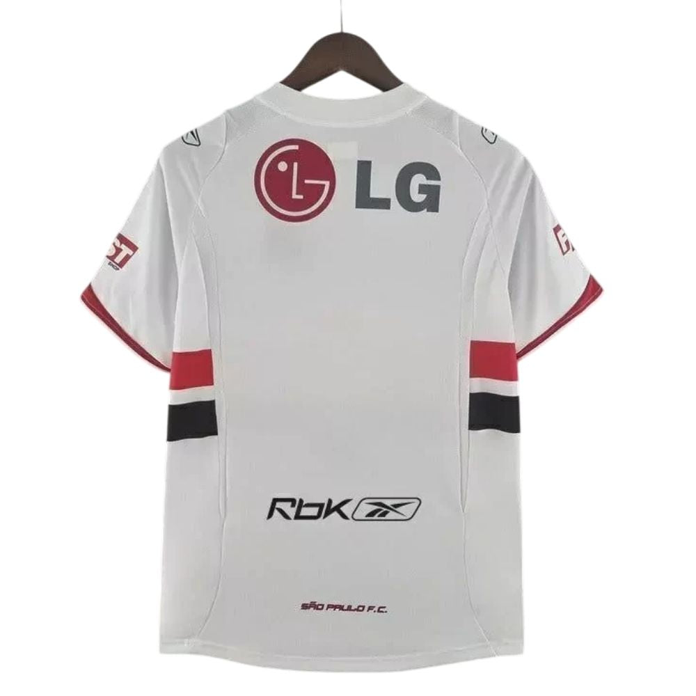 Camisa Futebol São Paulo Retrô 2006 I Branca Torcedor Masculina