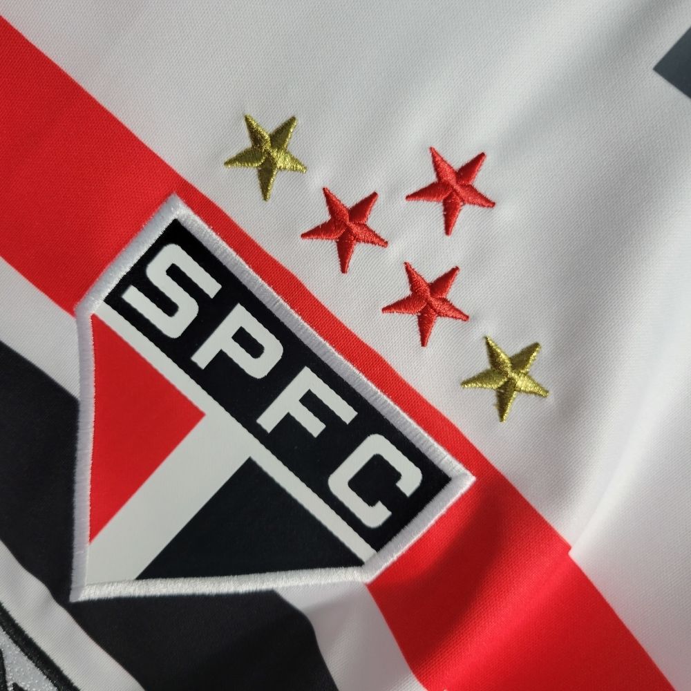 Camisa Futebol São Paulo Retrô 2006 I Branca Torcedor Masculina