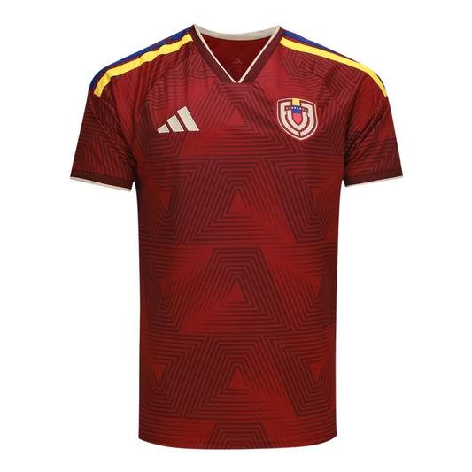 Camisa Futebol Venezuela Copa do Mundo 2026 I Torcedor Bordô Masculina