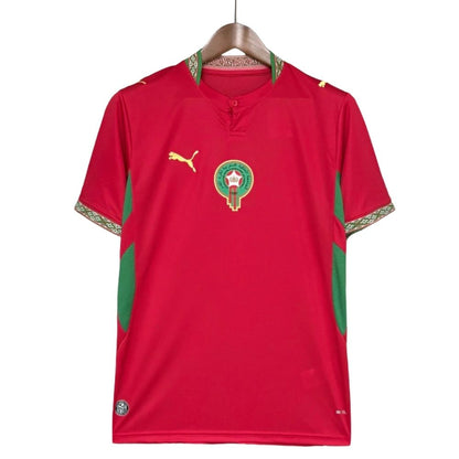 Camisa Seleção Marrocos Torcedor 26/27 Home Masculina Vermelha