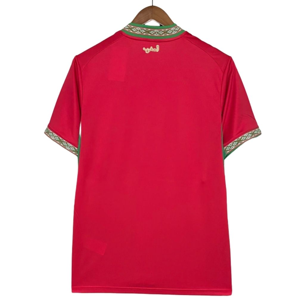 Camisa Seleção Marrocos Torcedor 26/27 Home Masculina Vermelha