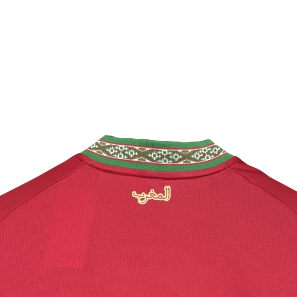 Camisa Seleção Marrocos Torcedor 26/27 Home Masculina Vermelha