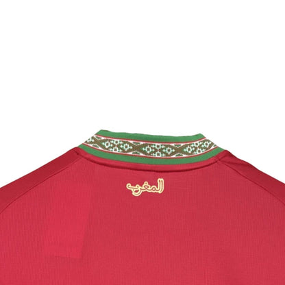 Camisa Seleção Marrocos Torcedor 26/27 Home Masculina Vermelha