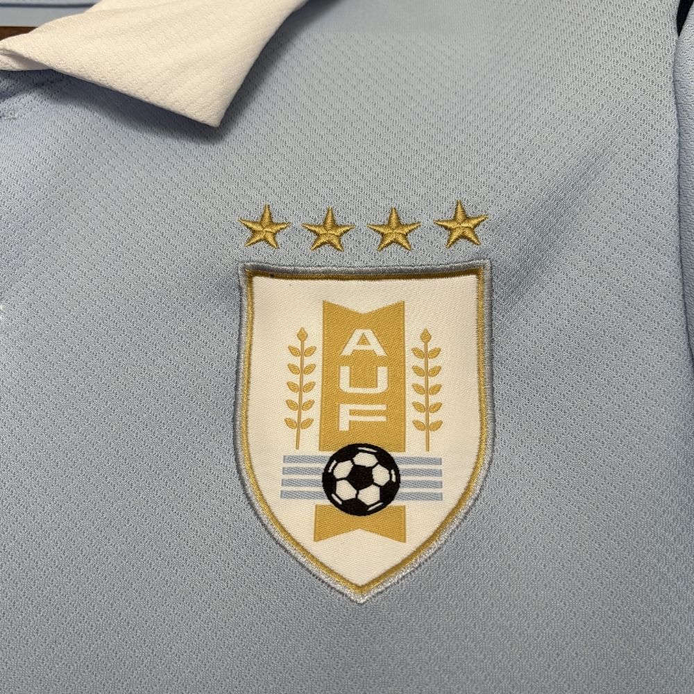 Camisa Seleção Uruguai Torcedor 2026 Home Polo Masculina