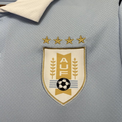 Camisa Seleção Uruguai Torcedor 2026 Home Polo Masculina