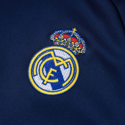 Conjunto Agasalho Real Madrid Jaqueta e Calça Azul Royal 2026